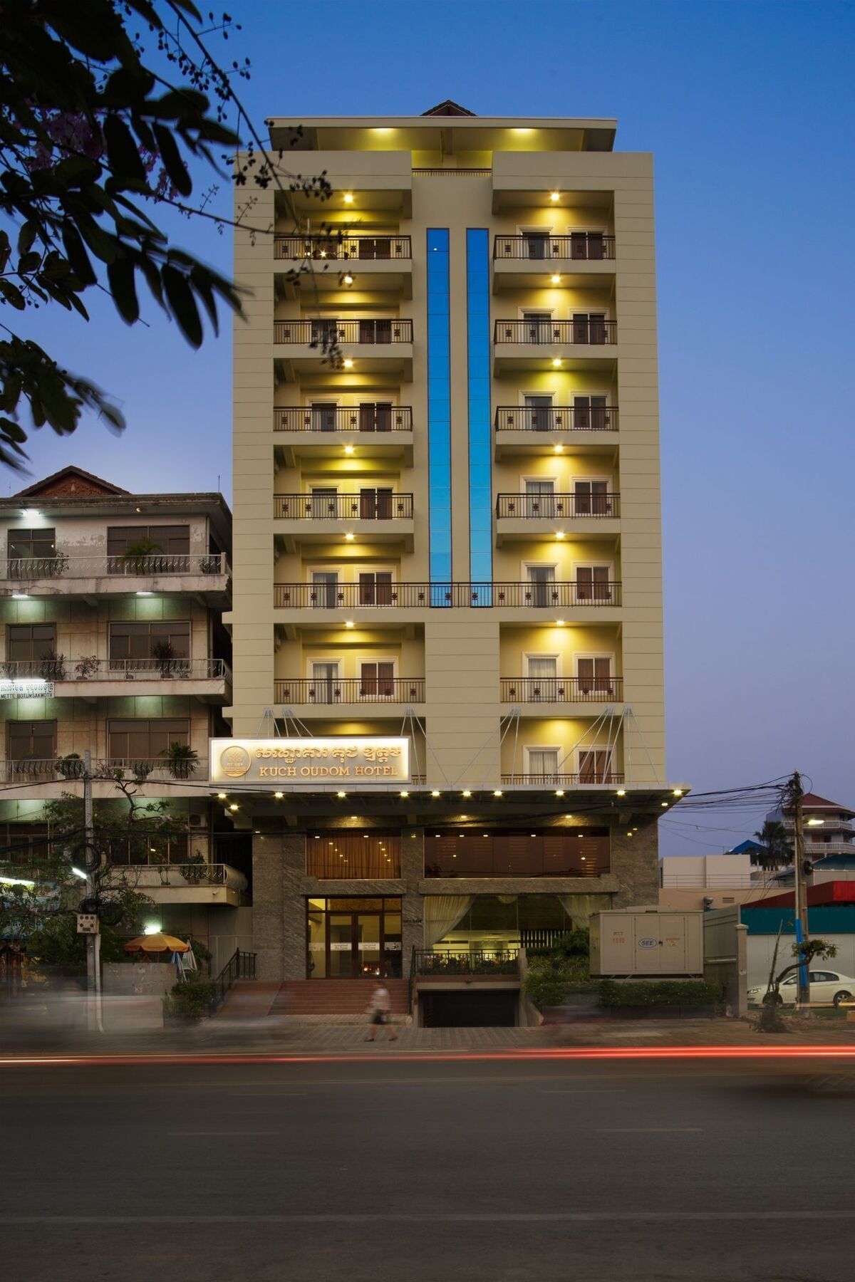 Kuch Oudom Hotel Phnom Penh Bagian luar foto
